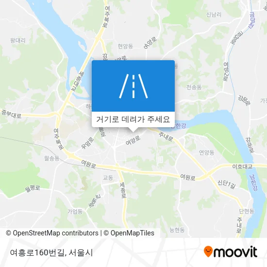 여흥로160번길 지도