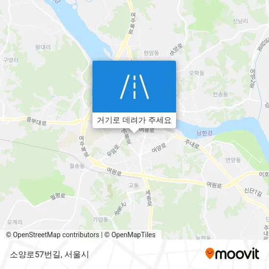 소양로57번길 지도