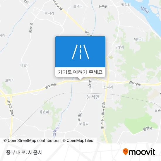 중부대로 지도