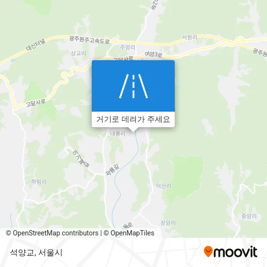 석양교 지도