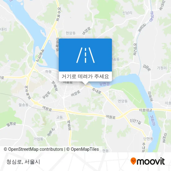 청심로 지도