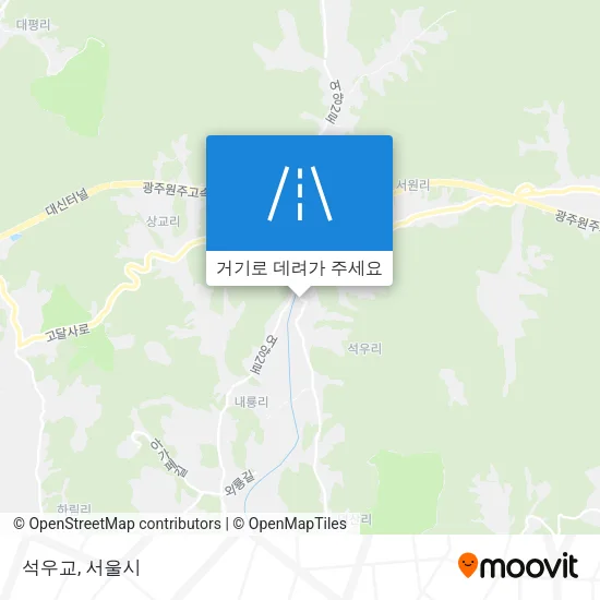 석우교 지도