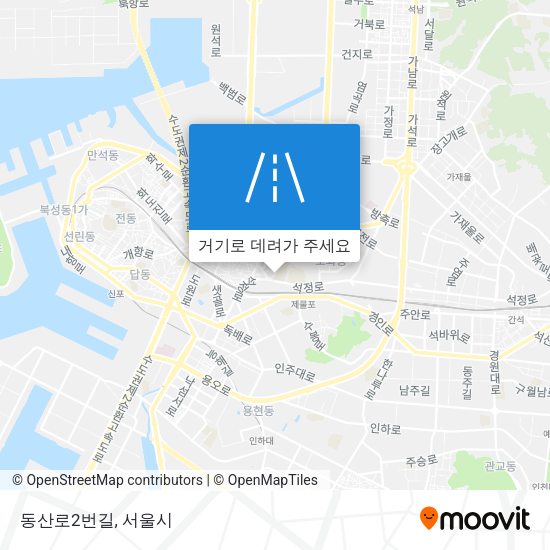 동산로2번길 지도