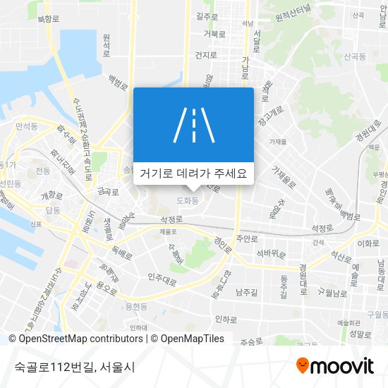 숙골로112번길 지도