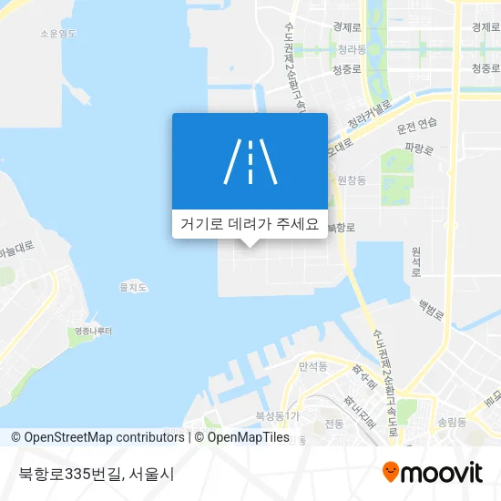 북항로335번길 지도