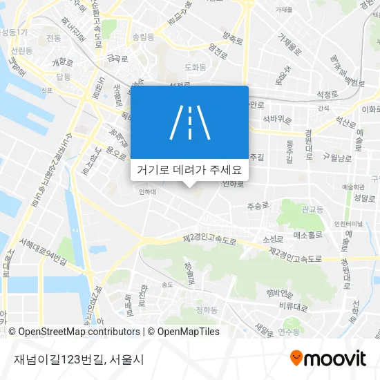 재넘이길123번길 지도