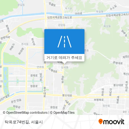 탁옥로74번길 지도