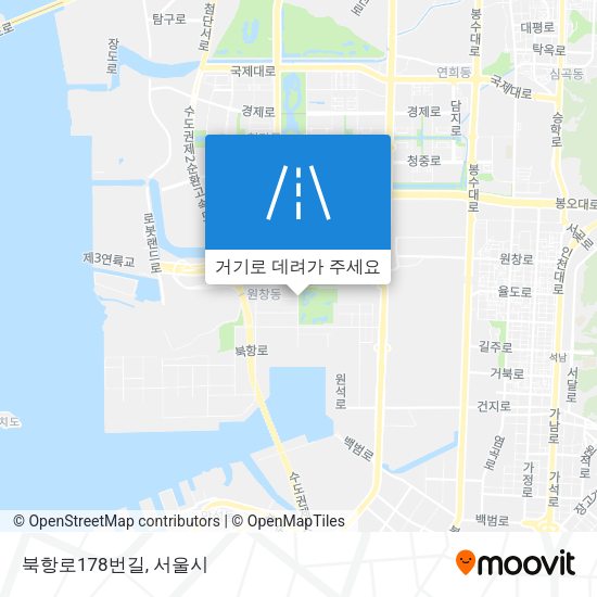 북항로178번길 지도
