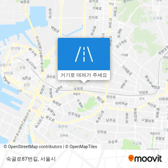 숙골로87번길 지도