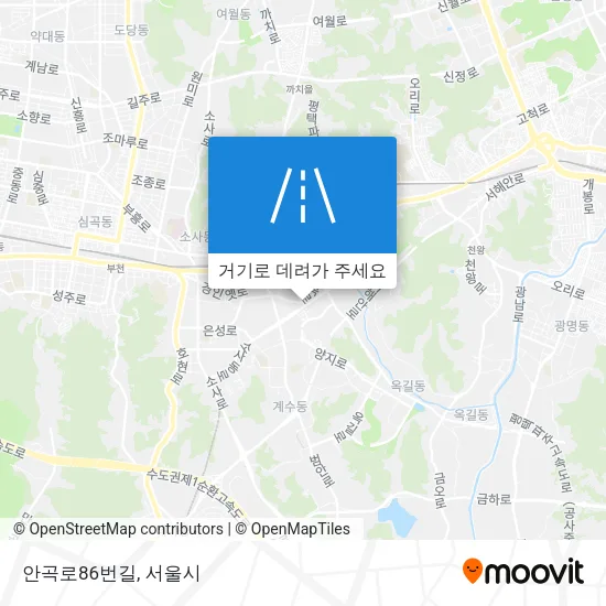 안곡로86번길 지도