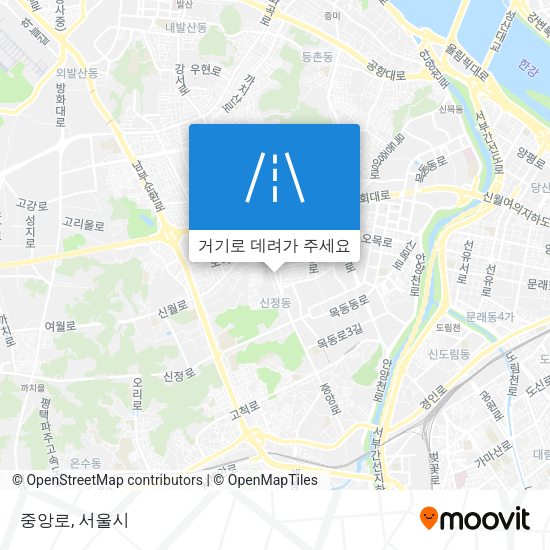 중앙로 지도