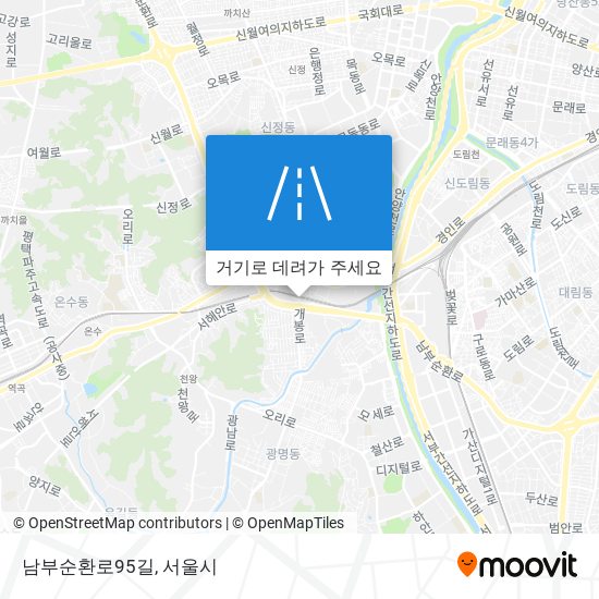 남부순환로95길 지도