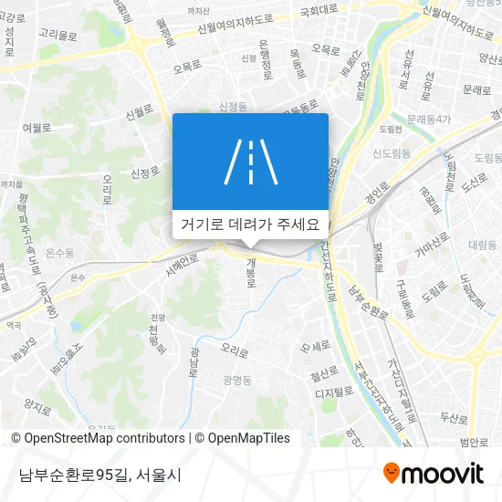 남부순환로95길 지도