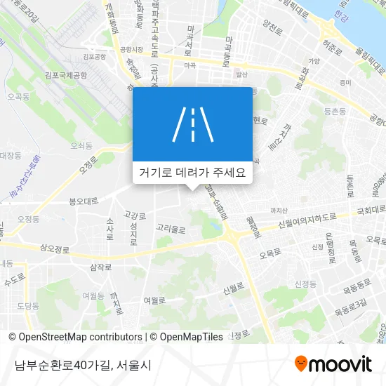 남부순환로40가길 지도