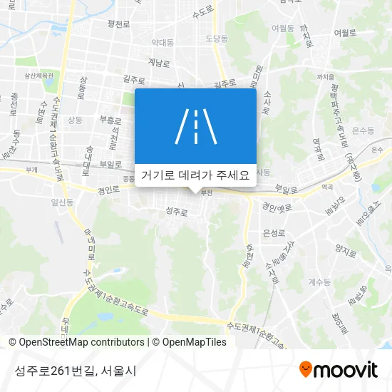 성주로261번길 지도