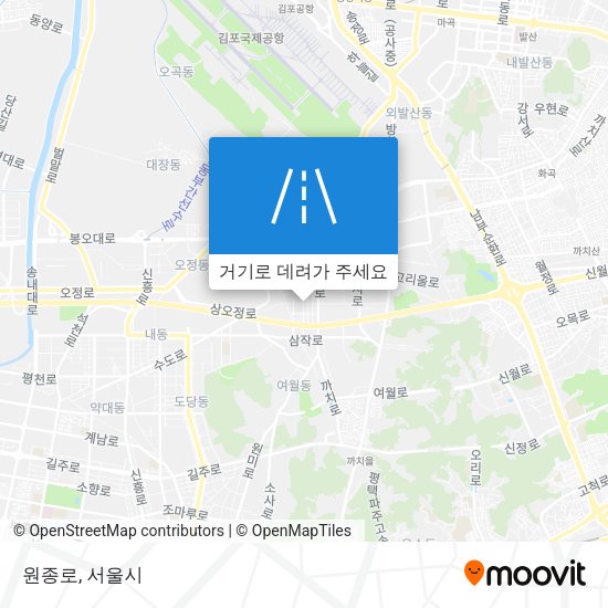 원종로 지도