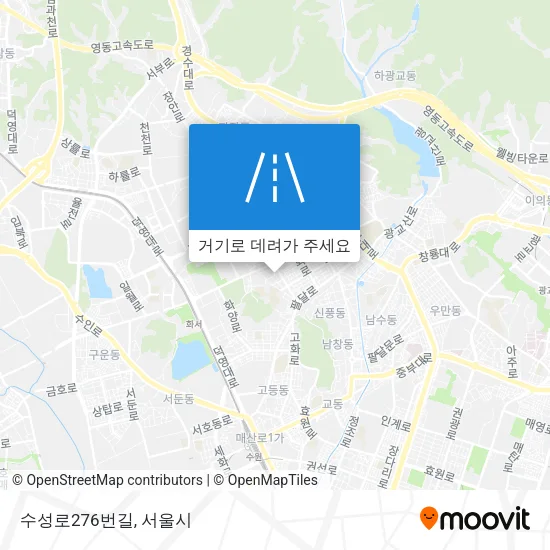 수성로276번길 지도