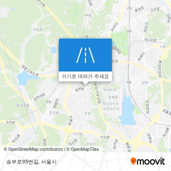 송부로95번길 지도