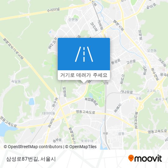 삼성로87번길 지도