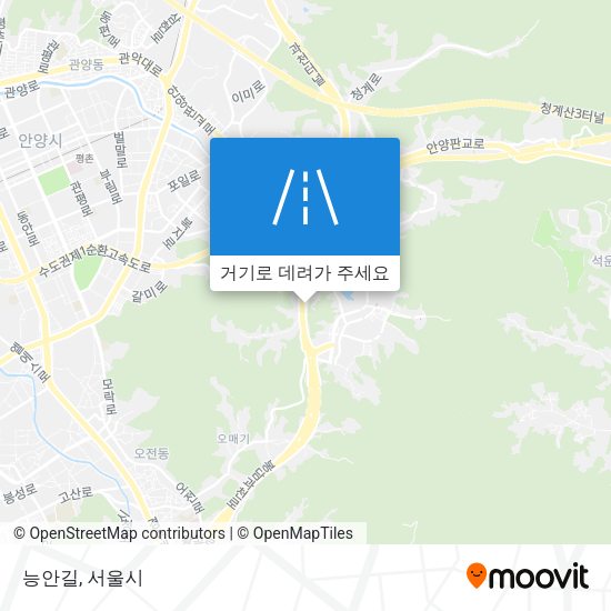 능안길 지도