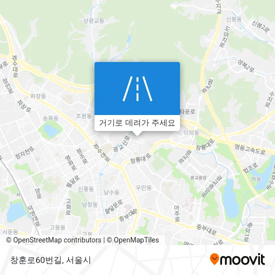 창훈로60번길 지도