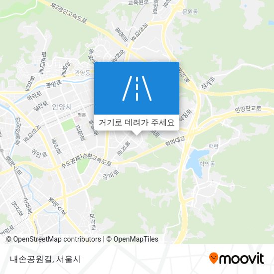 내손공원길 지도
