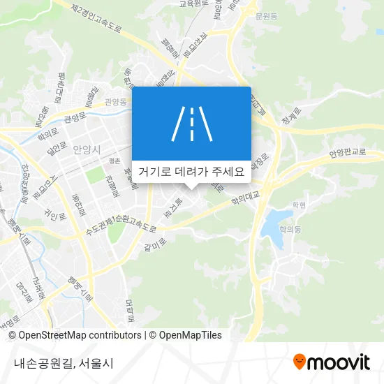 내손공원길 지도