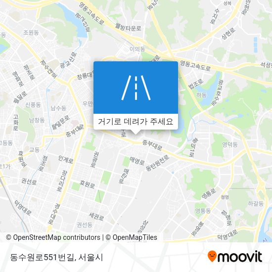 동수원로551번길 지도