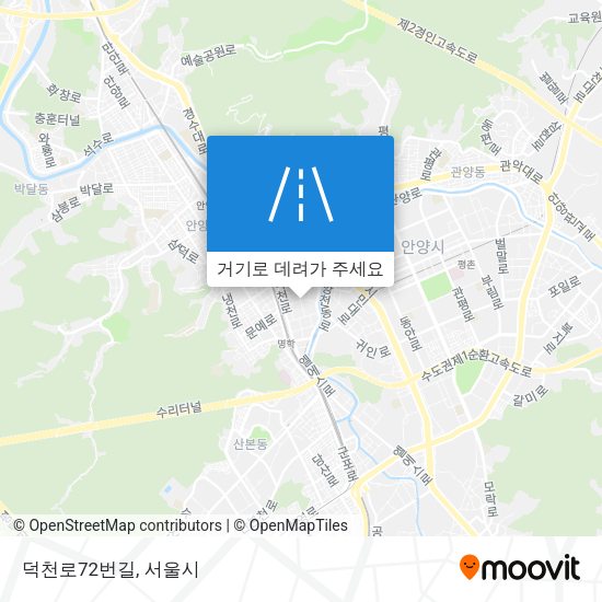 덕천로72번길 지도