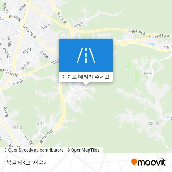 북골제3교 지도