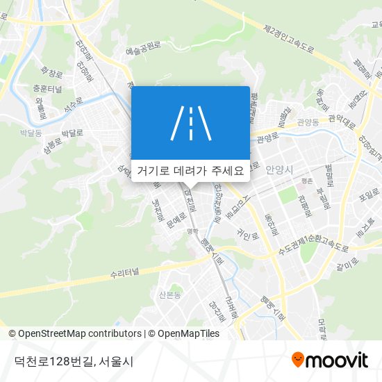 덕천로128번길 지도