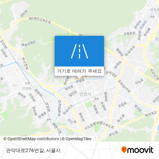 관악대로276번길 지도