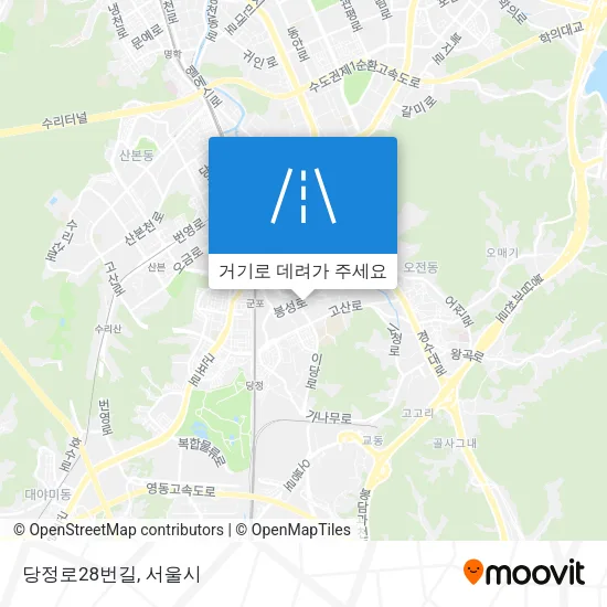 당정로28번길 지도