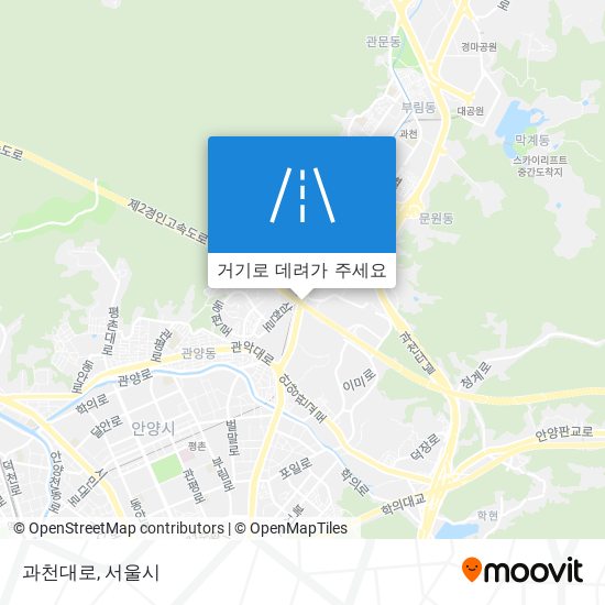 과천대로 지도