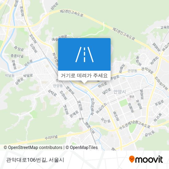 관악대로106번길 지도