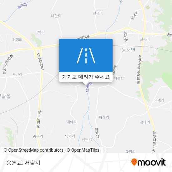 용은교 지도
