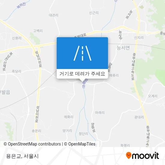 용은교 지도