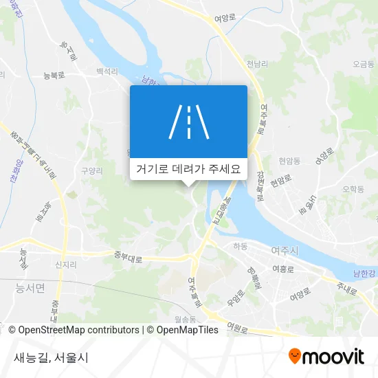 새능길 지도