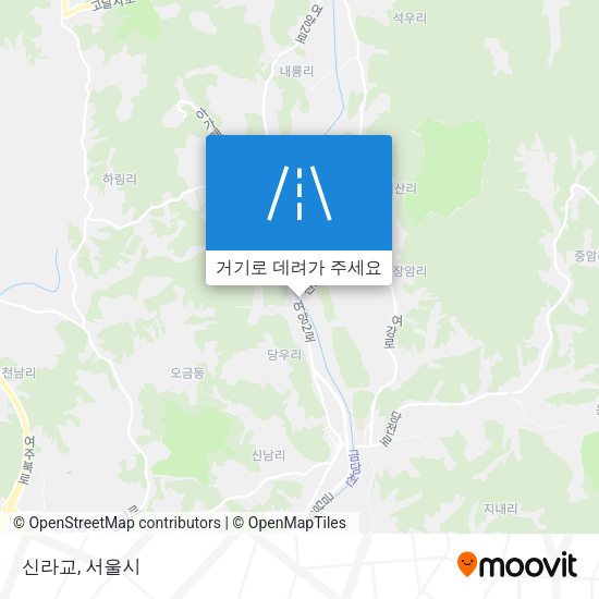 신라교 지도