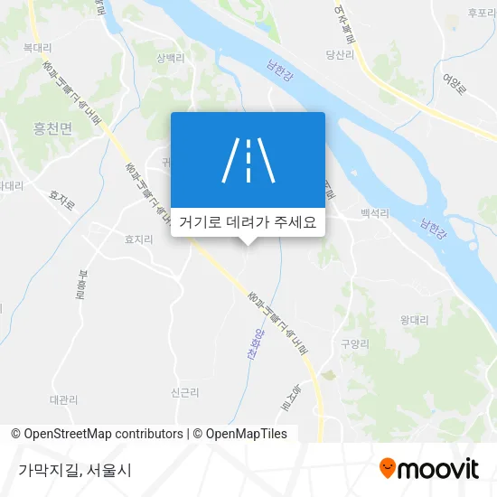 가막지길 지도