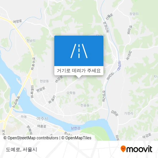 도예로 지도