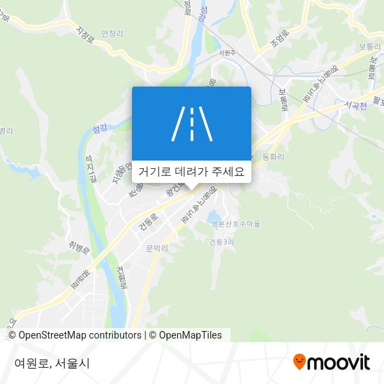 여원로 지도