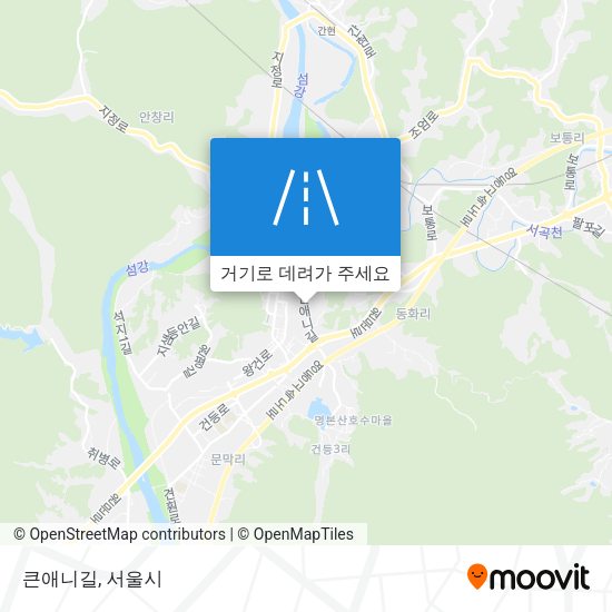 큰애니길 지도