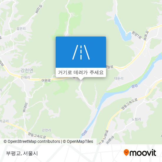 부평교 지도