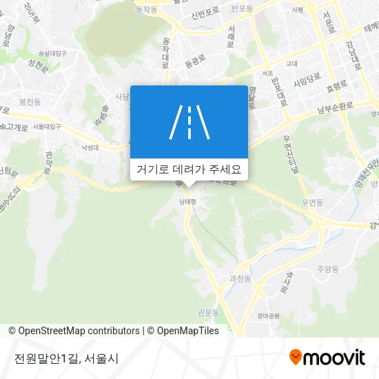 전원말안1길 지도