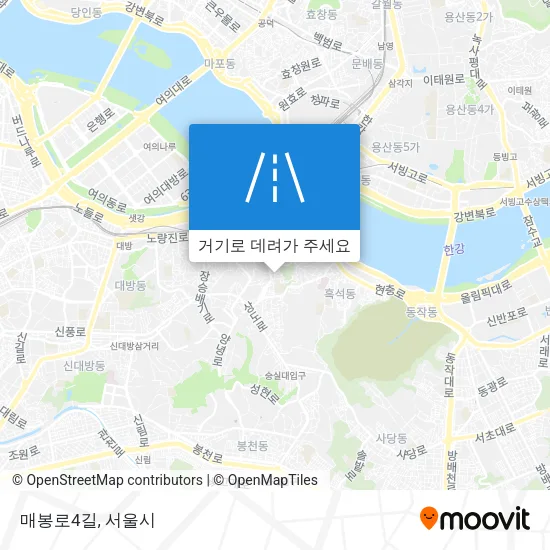 매봉로4길 지도