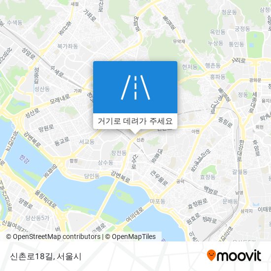 신촌로18길 지도