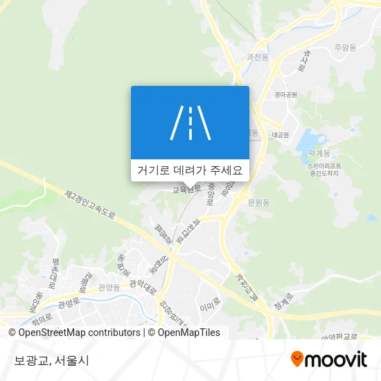 보광교 지도