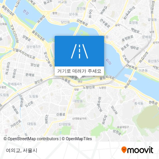 여의교 지도