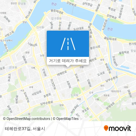 테헤란로37길 지도